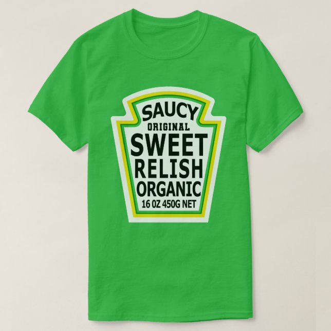 Camiseta dulce placer Disfraz de Hot Packet Halloween (Diseño del anverso)