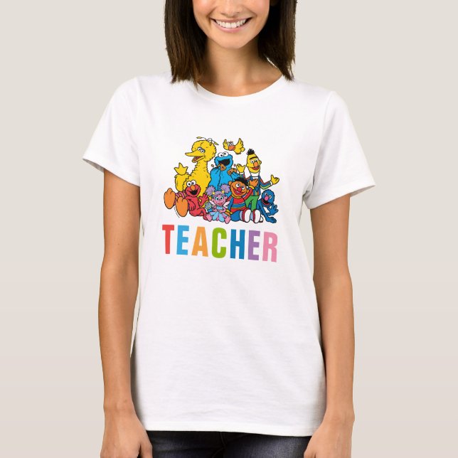 Camiseta Dulce profesor de Plaza Sésamo (Anverso)