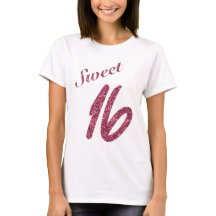 Dulce Purpurina rosa de la imitación de Faux 16