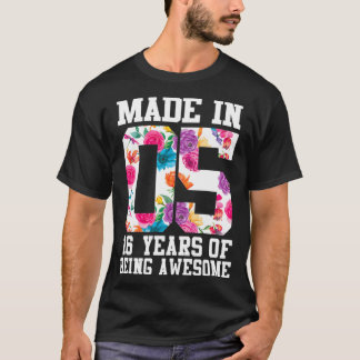 Camiseta Dulce regalo de cumpleaños para adolescentes hecho
