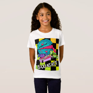 Camiseta Dulce Retro Como Caramelo
