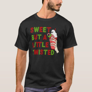 Camiseta Dulce retro pero un poco torcido Feliz Navidad I