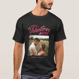 Camiseta Dulce Romance Fur Rosa Foto Día de San Valentín