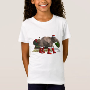 Camiseta Dulce Santa Claus Elephant