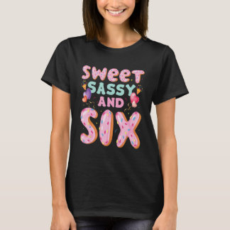 Camiseta Dulce Sassy Y Seis Años Príncipe Heredero Awesom