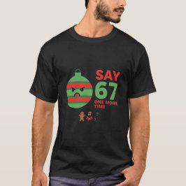 Camiseta Dulce Seis Siete Chiste de Vacaciones de Navidad D