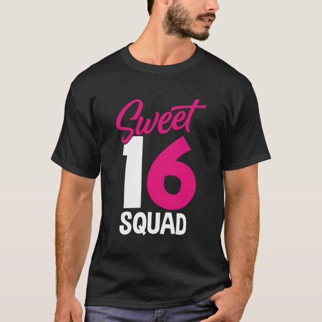 Camiseta Dulce Sesenta Padres Escuadrones 16 Dulce (Anverso)