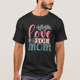 Camiseta Dulce simple que amo a mamá