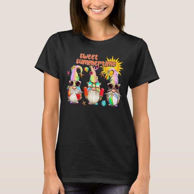 Camiseta Dulce Summertime Beach Gomes Watermelon Hombres Mu (Anverso)