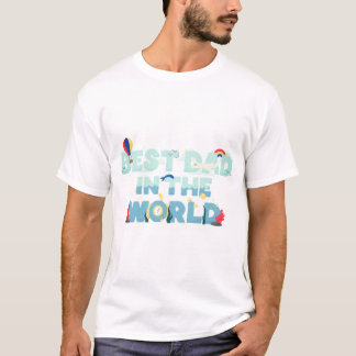 Camiseta Dulce tema de viaje para padre
