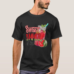Camiseta Dulce Temporada de Verano Hombres Hombres de la sa