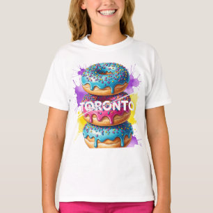 Camiseta Dulce Toronto, Bright Donuts, de Natasha Us