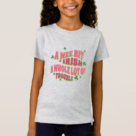 Camiseta Dulce trébol problemas irlandeses día de San Patri
