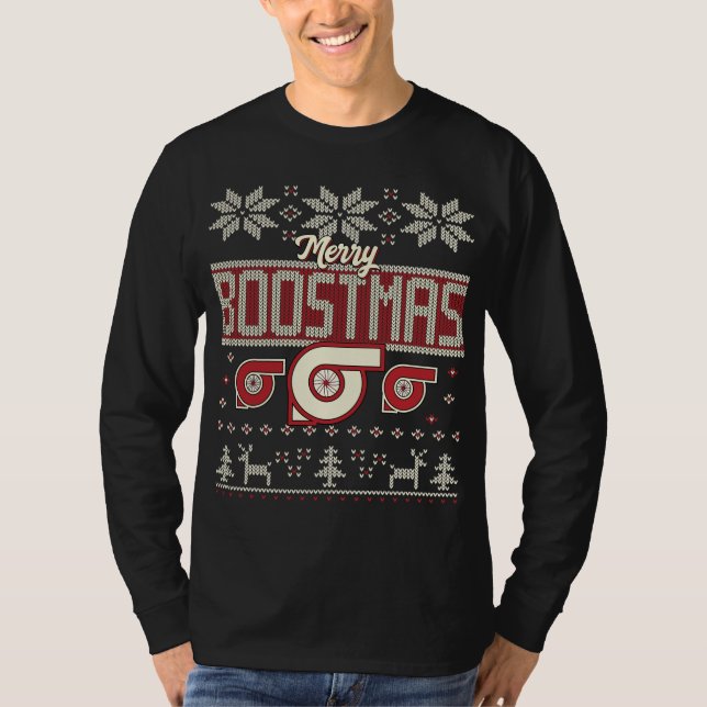 Camiseta Dulce turbo de Navidades (Anverso)