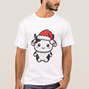 Camiseta Dulce Vaca de Santa Navidad