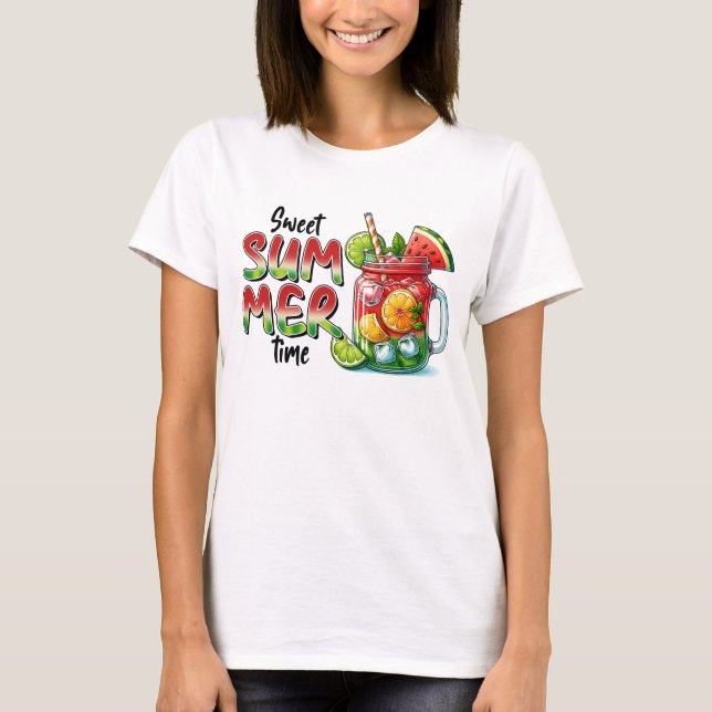Camiseta Dulce verano  (Anverso)