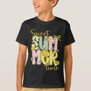 Camiseta Dulce verano Lemon Coquette Bow Family Vacati