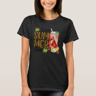 Camiseta Dulce verano Leopard Watermelón Y Limón