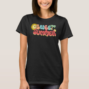 Camiseta Dulce verano verano Vibes de verano modo de vacaci