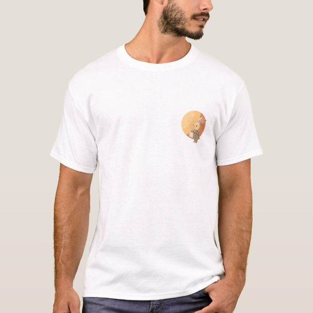 Camiseta Dulce viaje del conejo (Anverso)