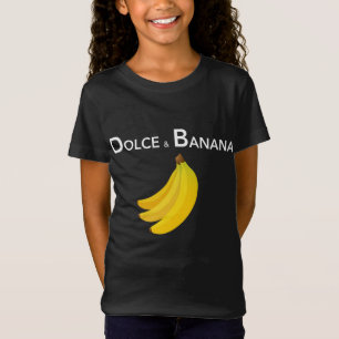 Camiseta Dulce y Banana Divertido Bananas De Moda Para Vega