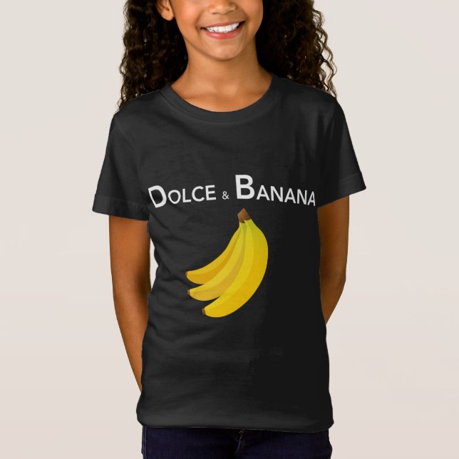 Camiseta Dulce y Banana Divertido Bananas De Moda Para Vega (Anverso)