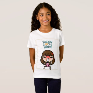 Camiseta Dulce y Chica asiduo: primer día de clases