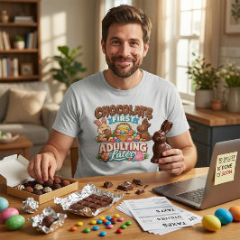 Camiseta Dulce y Divertido Amante del Chocolate para las Fi