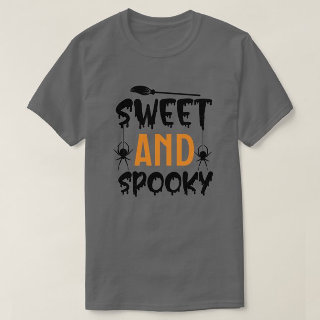 Camiseta dulce y espeluznante01 (Diseño del anverso)