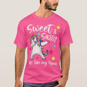 Camiseta Dulce y fresca igual que mi abuela Nana