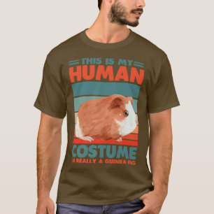 Camiseta Dulce Y Gracioso Cerdo Guineano Cute Mascota Love 