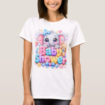 Dulce y Kawaii Elefante de Pastel Rosa Teddy para