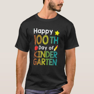 Camiseta Dulces 100 Días De Maestro De Jardín De Infantes C