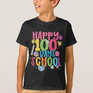 Camiseta Dulces 100 días felices de escuela primer día de e