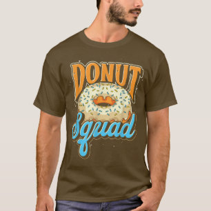Camiseta Dulces De Aroma De Comida Donut Squad Dulces Don