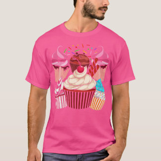 Camiseta Dulces de carnes de pan Torta de rociar