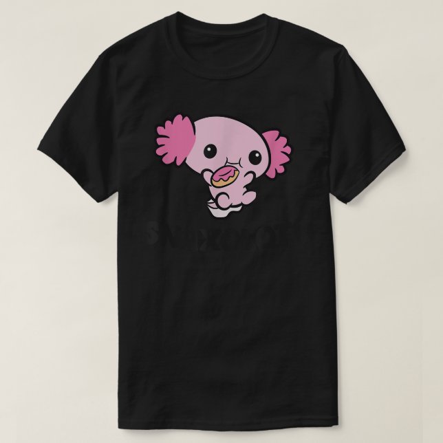 Camiseta Dulces de Donut de Aolotl Aolotl Snaolotl  (Diseño del anverso)