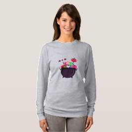 Camiseta Dulces de Halloween y mezcla dulce espeluznante