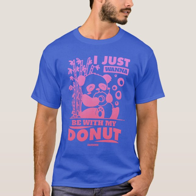Camiseta Dulces de rosquilla donuts comida regalo de panade (Anverso)