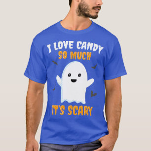 Camiseta Dulces de Truco o Trato Fantasmas Lindos Niños Niñ