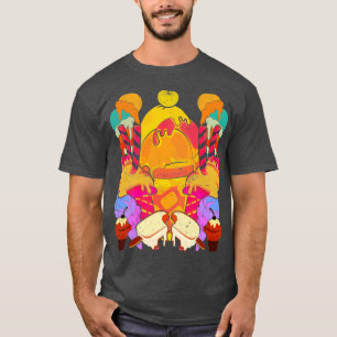 Camiseta Dulces de verano de postre de comida Crema de hiel