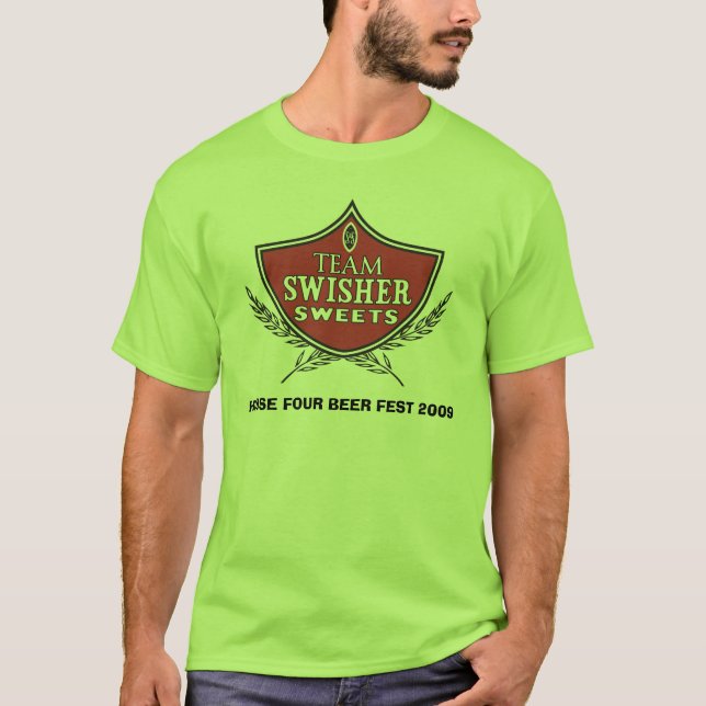 CAMISETA DULCES DEL EQUIPO SWISHER (Anverso)