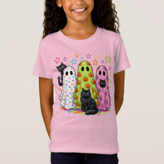Camiseta Dulces Fantasmas y Gatos Negros
