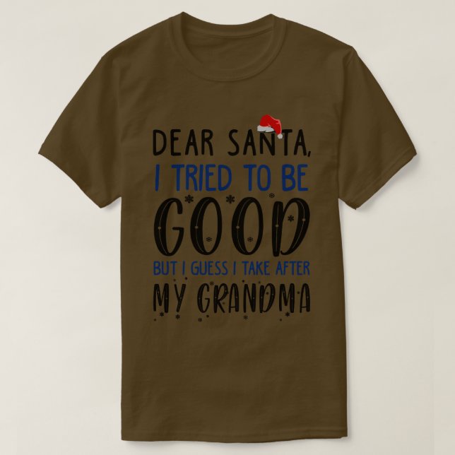 Camiseta Dulces Navidades Graciosos Para Niños 2 (Diseño del anverso)