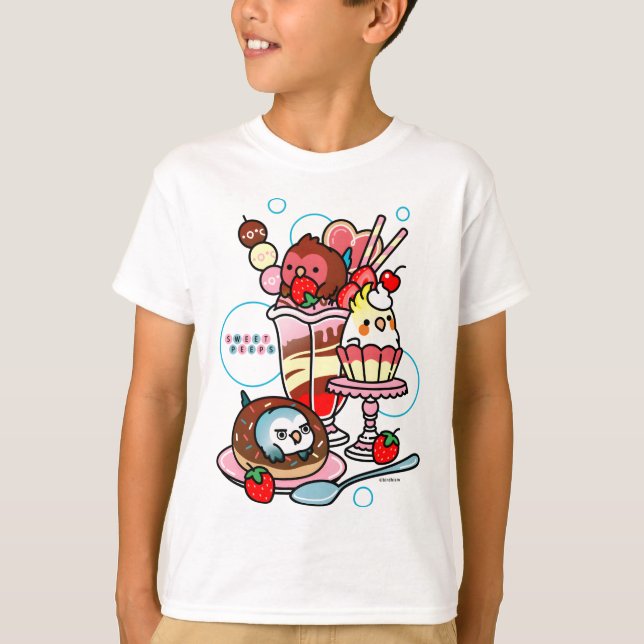 Camiseta Dulces Peeps (Anverso)