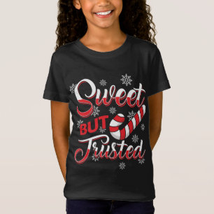 Camiseta Dulces pero retorcidas Navidades divertidos Lollip