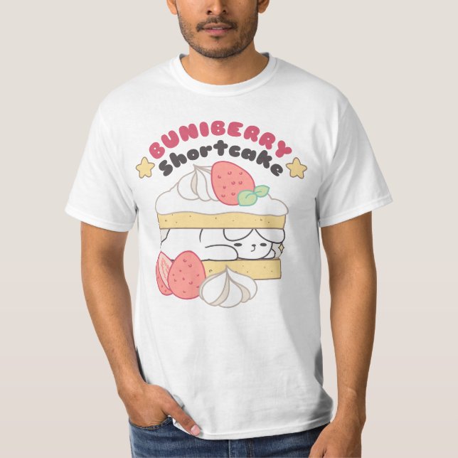 Camiseta Dulces pulseras: Deliciosa tarta de Buniberry (Anverso)