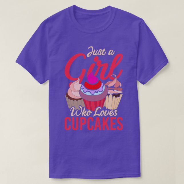Camiseta Dulces, sólo un Chica que ama los pasteles (Diseño del anverso)