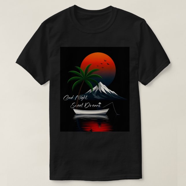 Camiseta Dulces Sueños. (Diseño del anverso)