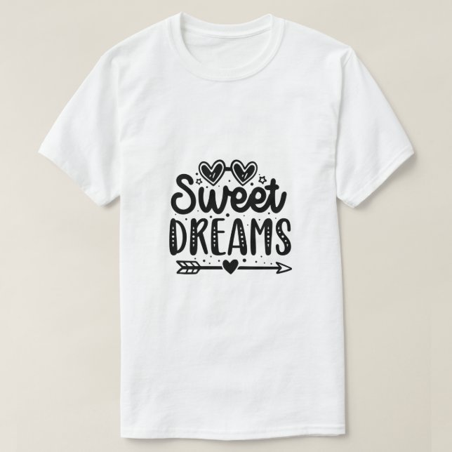 Camiseta Dulces sueños-01 (Diseño del anverso)
